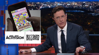 Stephen Colbert Explains The 'Real' Reason Activision Bought <i>Candy Crush</i>